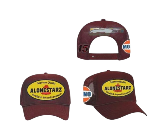 Alone Starz Caps (Burgundy)