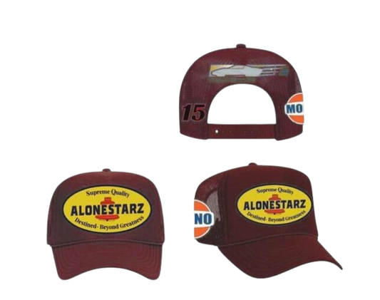 Alone Starz Caps (Burgundy)